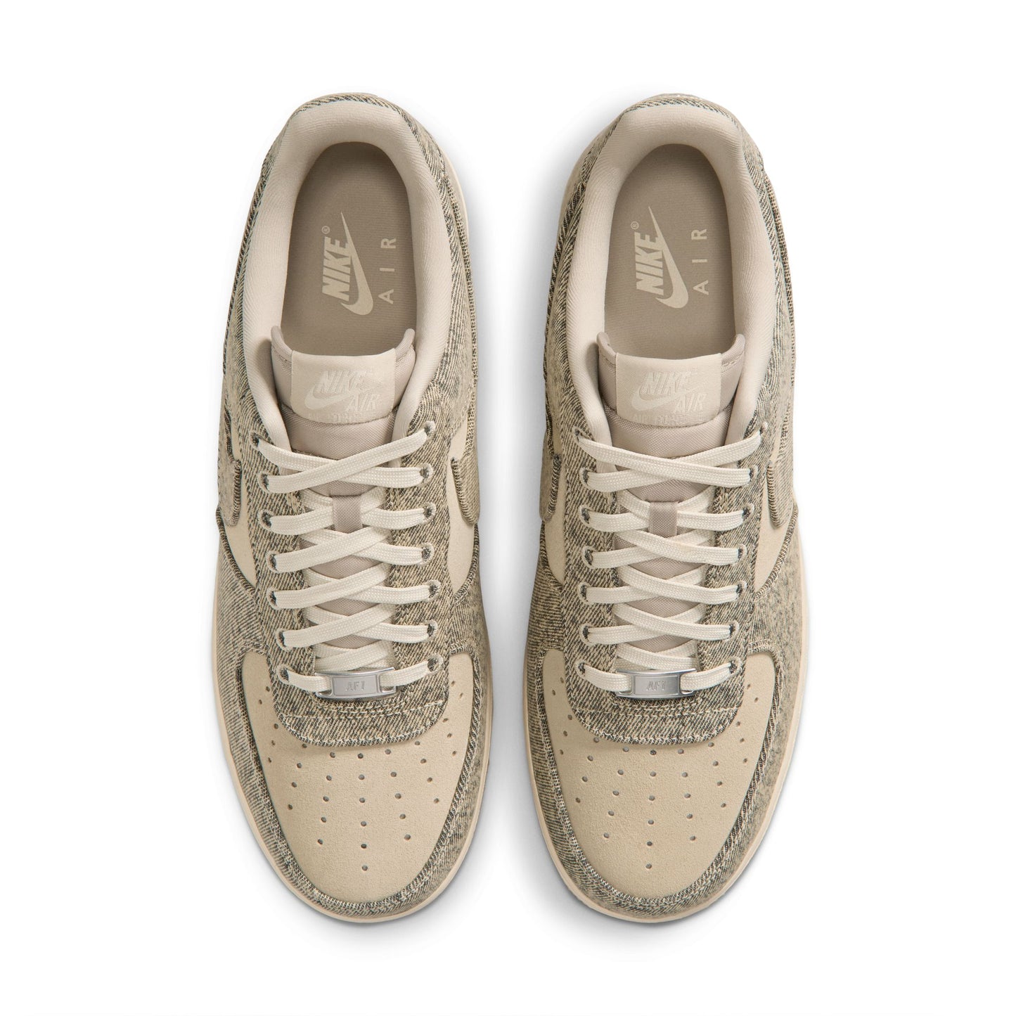 [IR0951-201] Men's Nike Air Force 1 '07 LV8 Denim 'Desert Khaki'