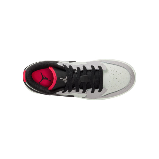 [553558-045] Grade School Air Jordan 1 Low 'Neutral Grey Infrared'
