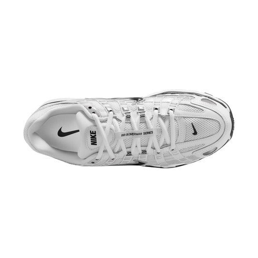 [CD6404-107] Men's Nike P-6000 'White/Metallic Silver'