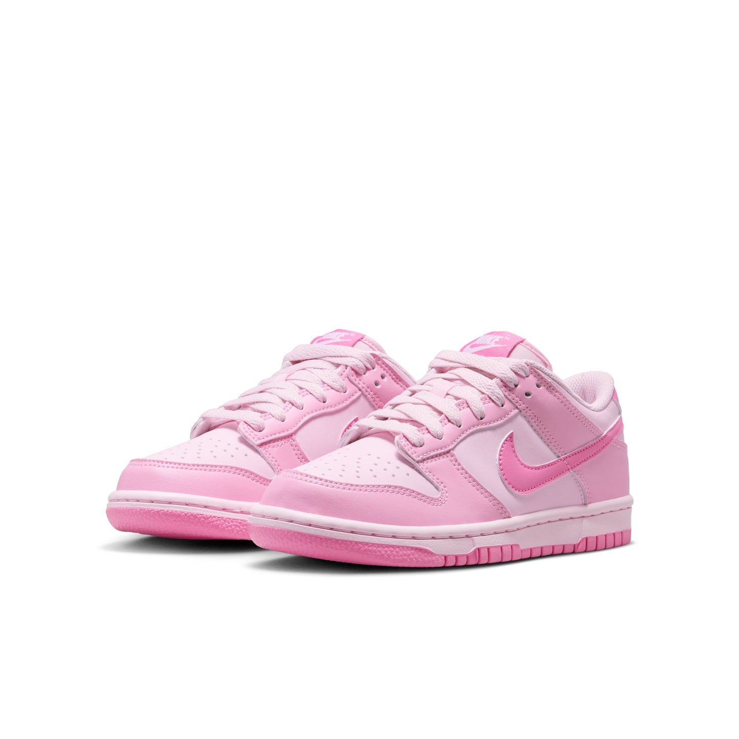 [IU7766-600] Grade School Nike Dunk Low 'Pink Rise'