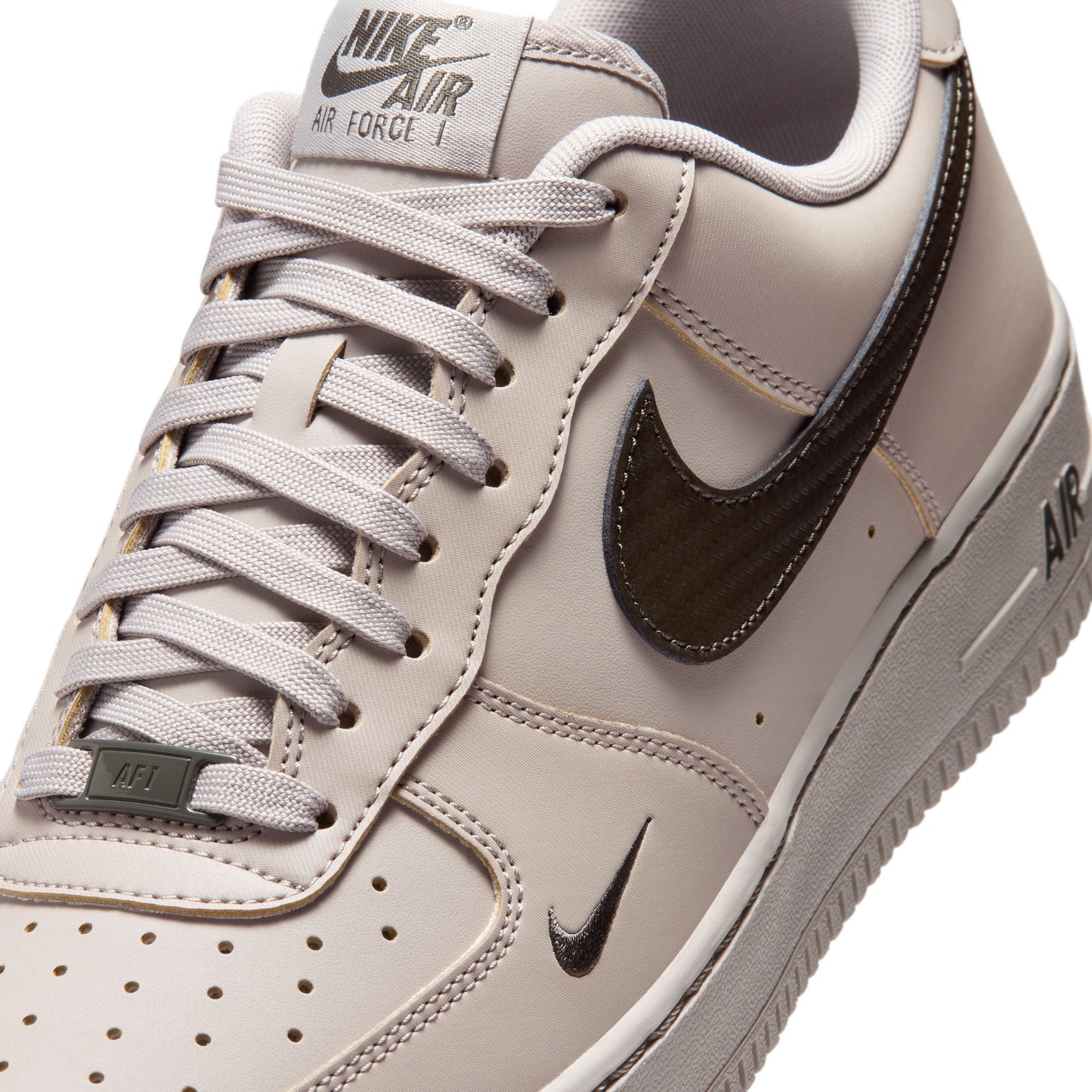 [IV5732-002] Men's Nike Air Force 1 '07 'College Grey/Newsprint'