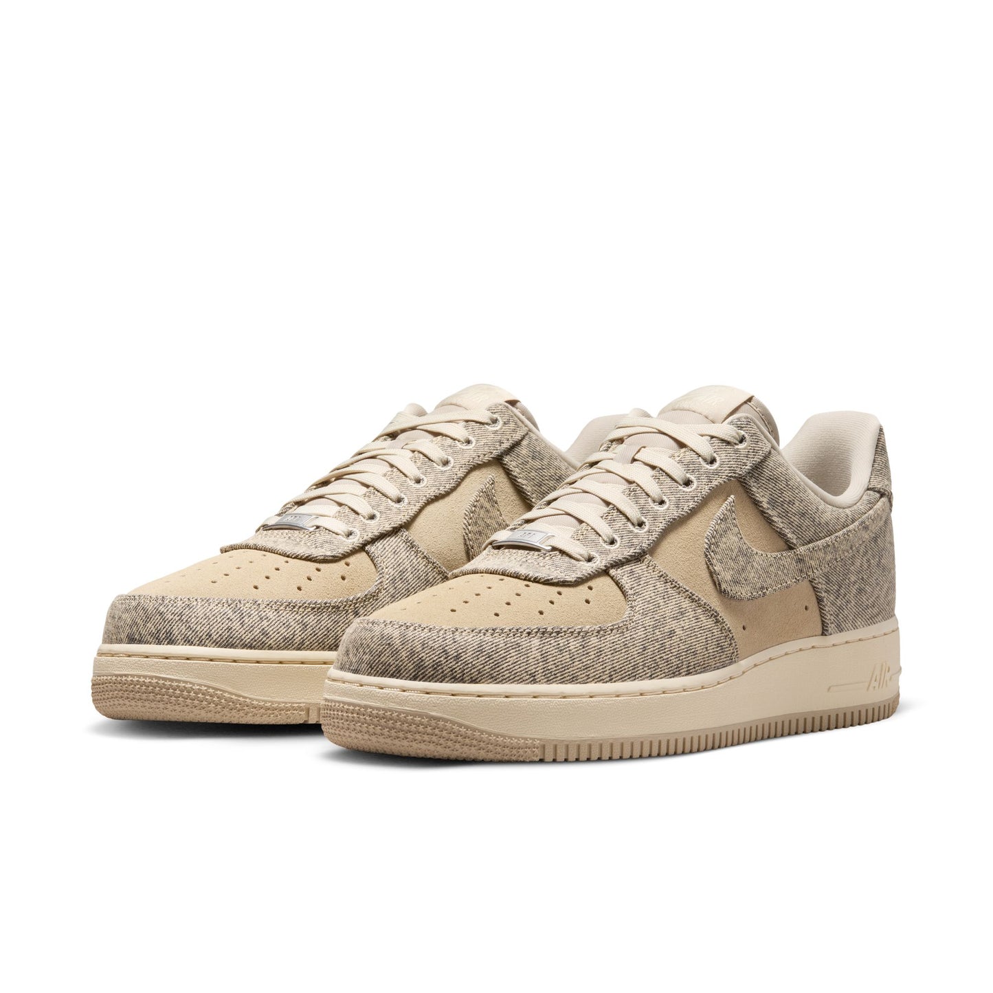 [IR0951-201] Men's Nike Air Force 1 '07 LV8 Denim 'Desert Khaki'