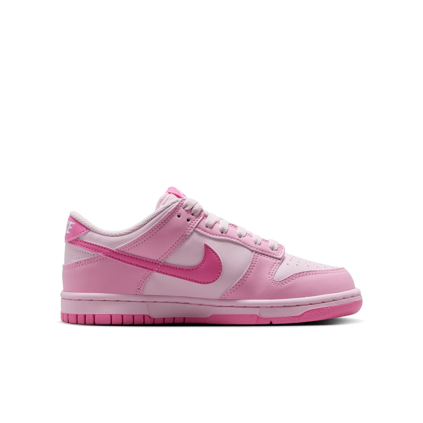 [IU7766-600] Grade School Nike Dunk Low 'Pink Rise'