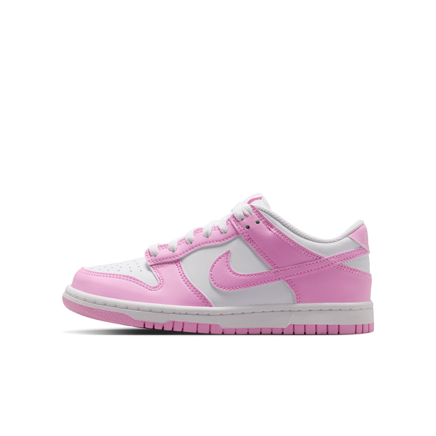 [IU7766-125] Grade School Nike Dunk Low 'Pink Rise'