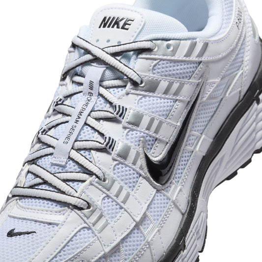 [CD6404-107] Men's Nike P-6000 'White/Metallic Silver'