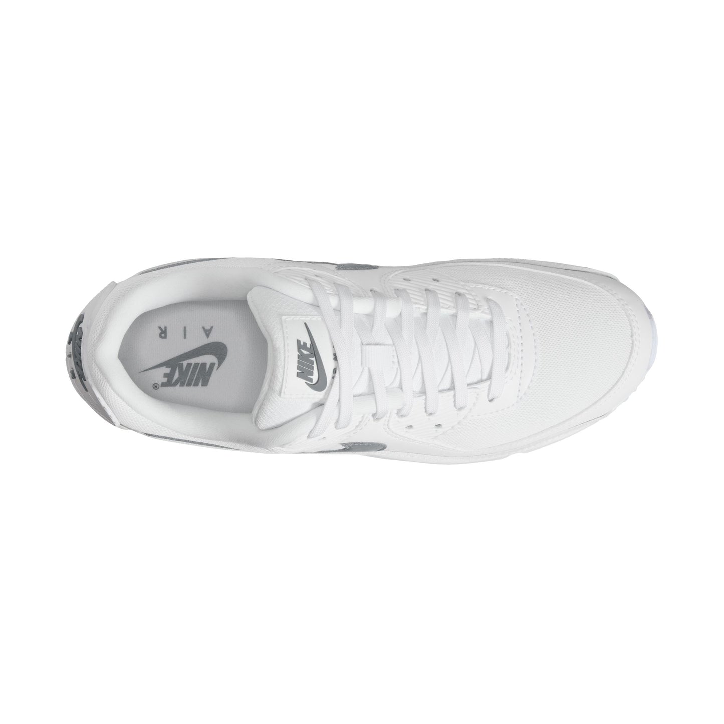 [IM9616-100] Men's Nike Air Max 90 'White/Grey'