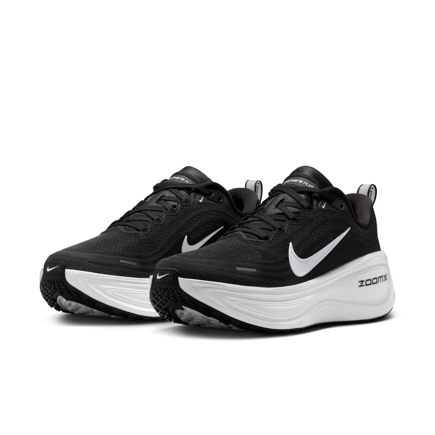 [HV8154-002] Women's Nike Vomero Plus 'Black/White'