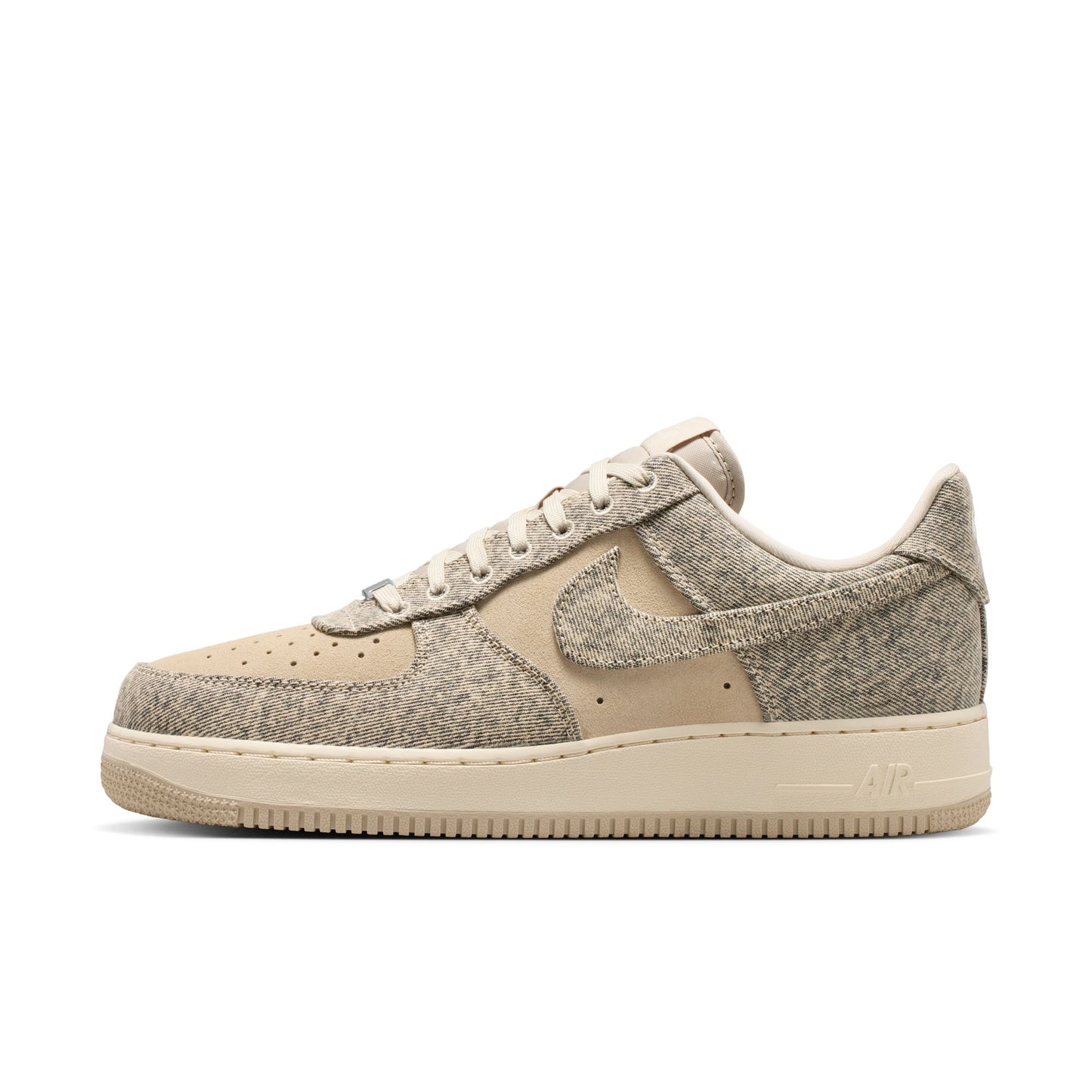 [IR0951-201] Men's Nike Air Force 1 '07 LV8 Denim 'Desert Khaki'