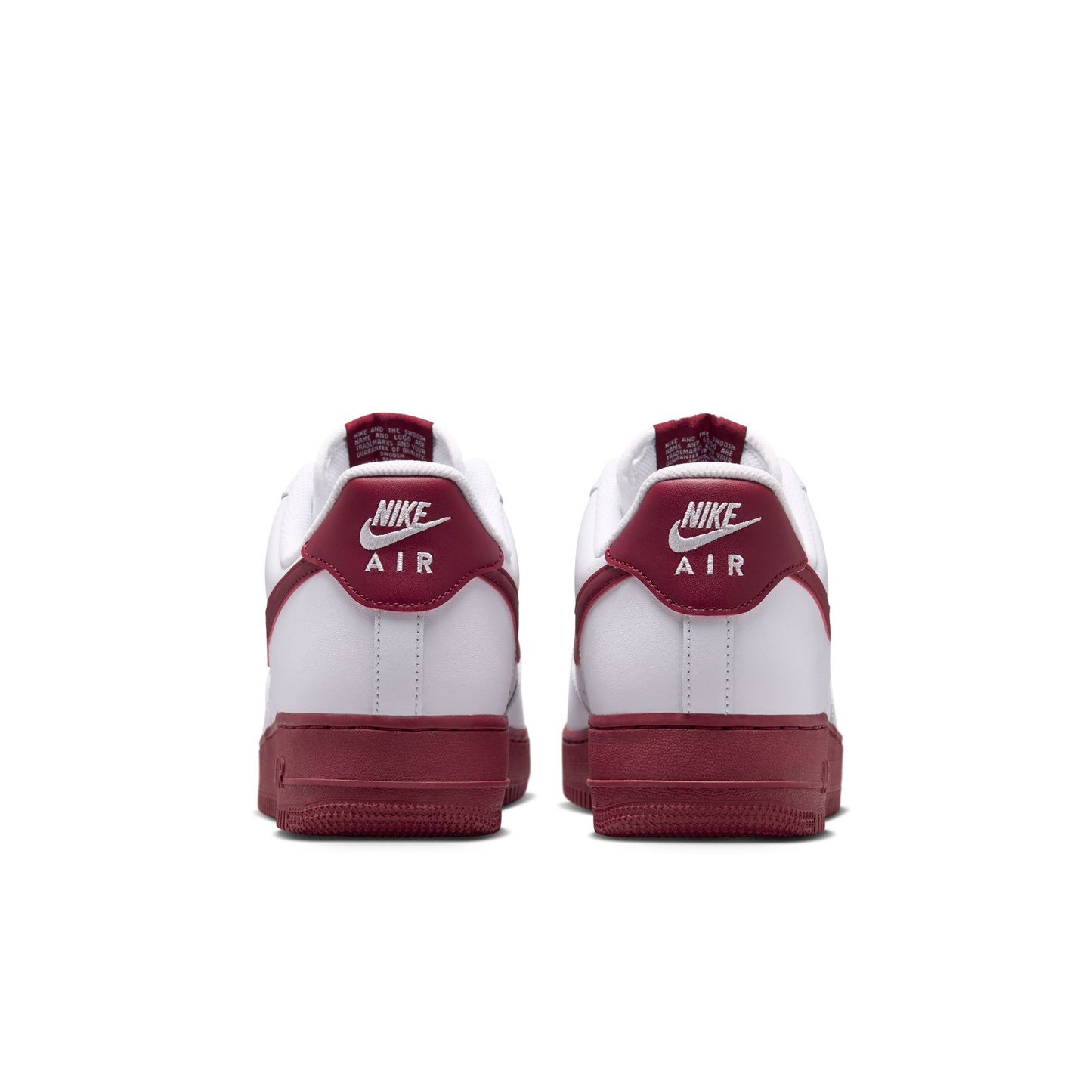 [FJ4146-131] Men's Nike Air Force 1 Low '07 'White/Team Red'