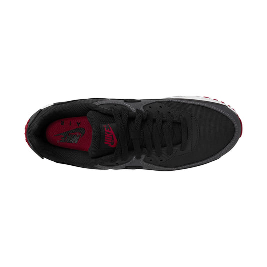 [DQ4071-001] Men's Nike Air Max 90 'Anthracite Team Red'