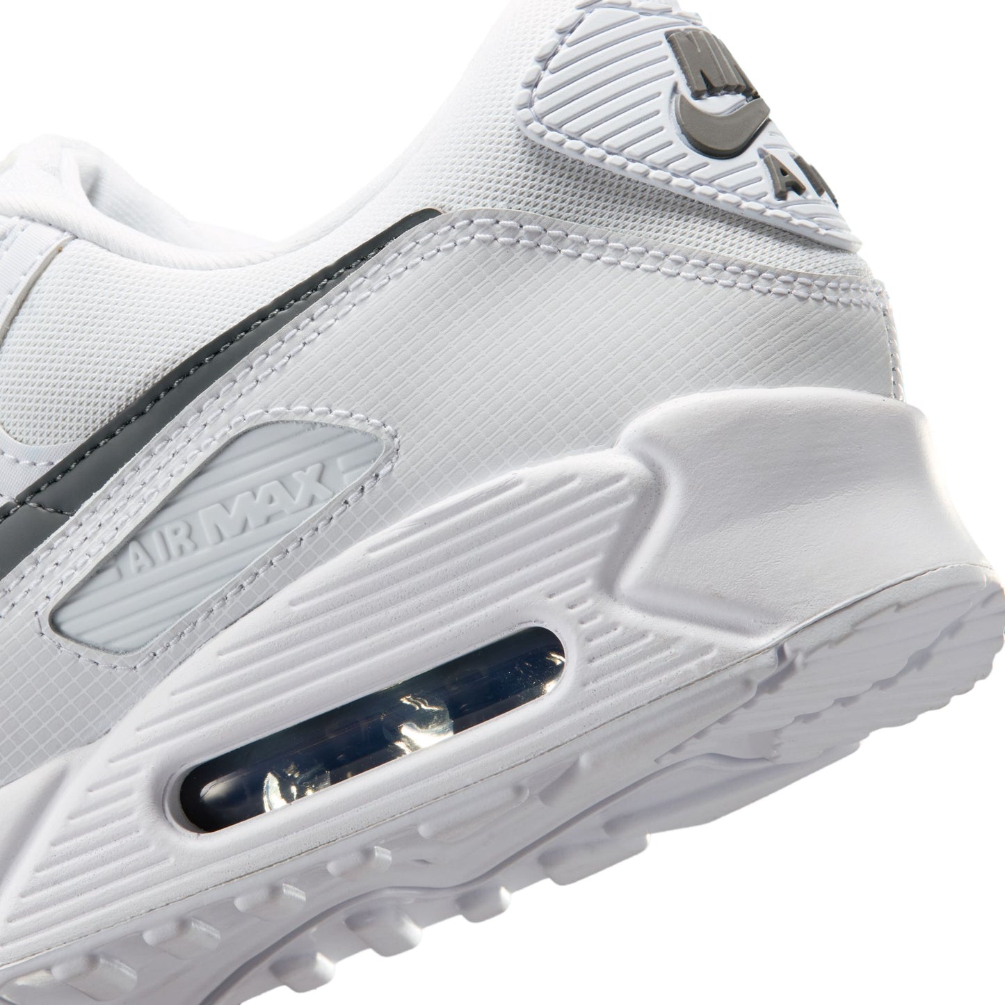 [IM9616-100] Men's Nike Air Max 90 'White/Grey'