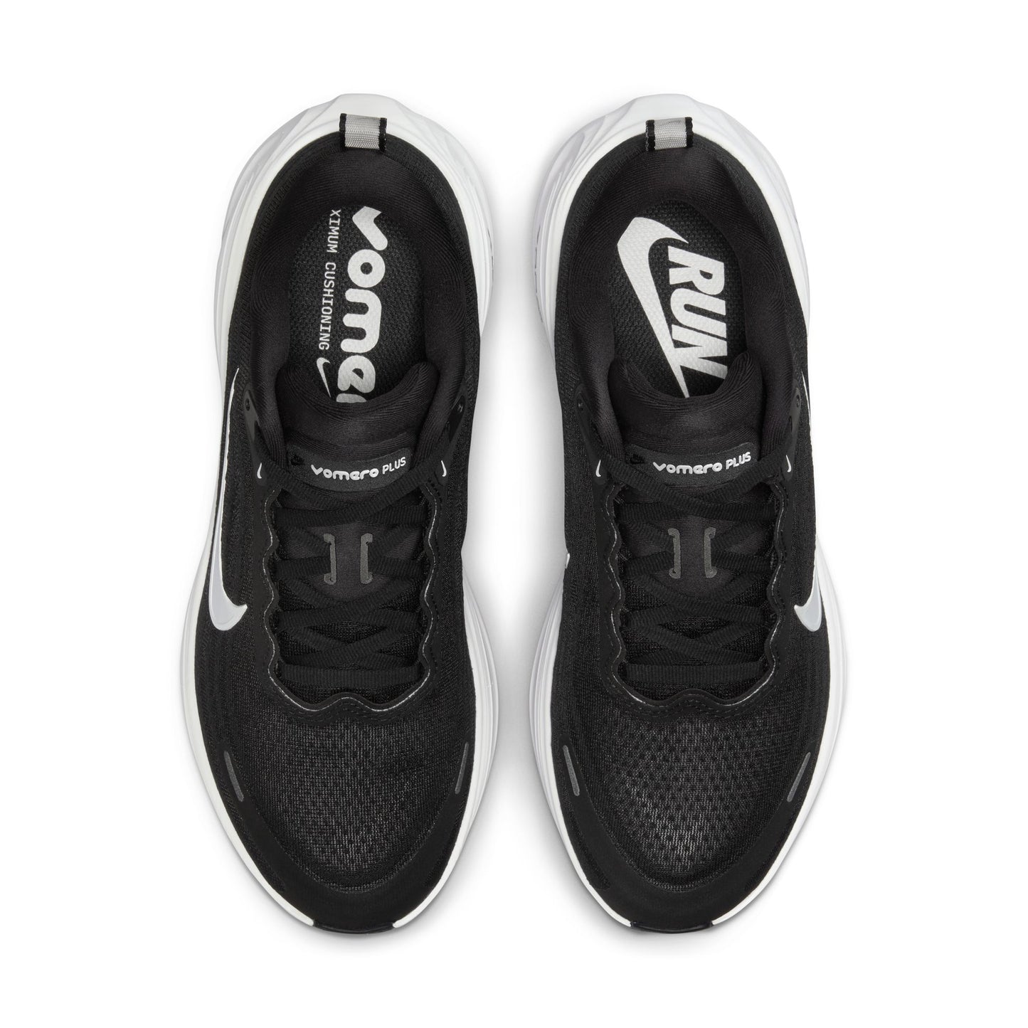 [HV8154-002] Women's Nike Vomero Plus 'Black/White'
