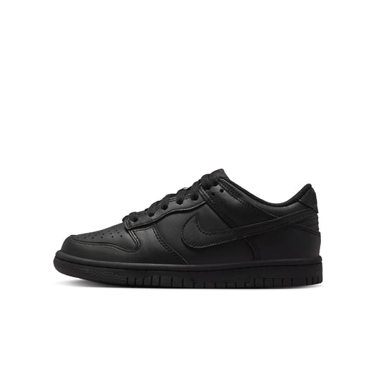 [FB9109-009] Grade School Nike Dunk Low 'Triple Black'