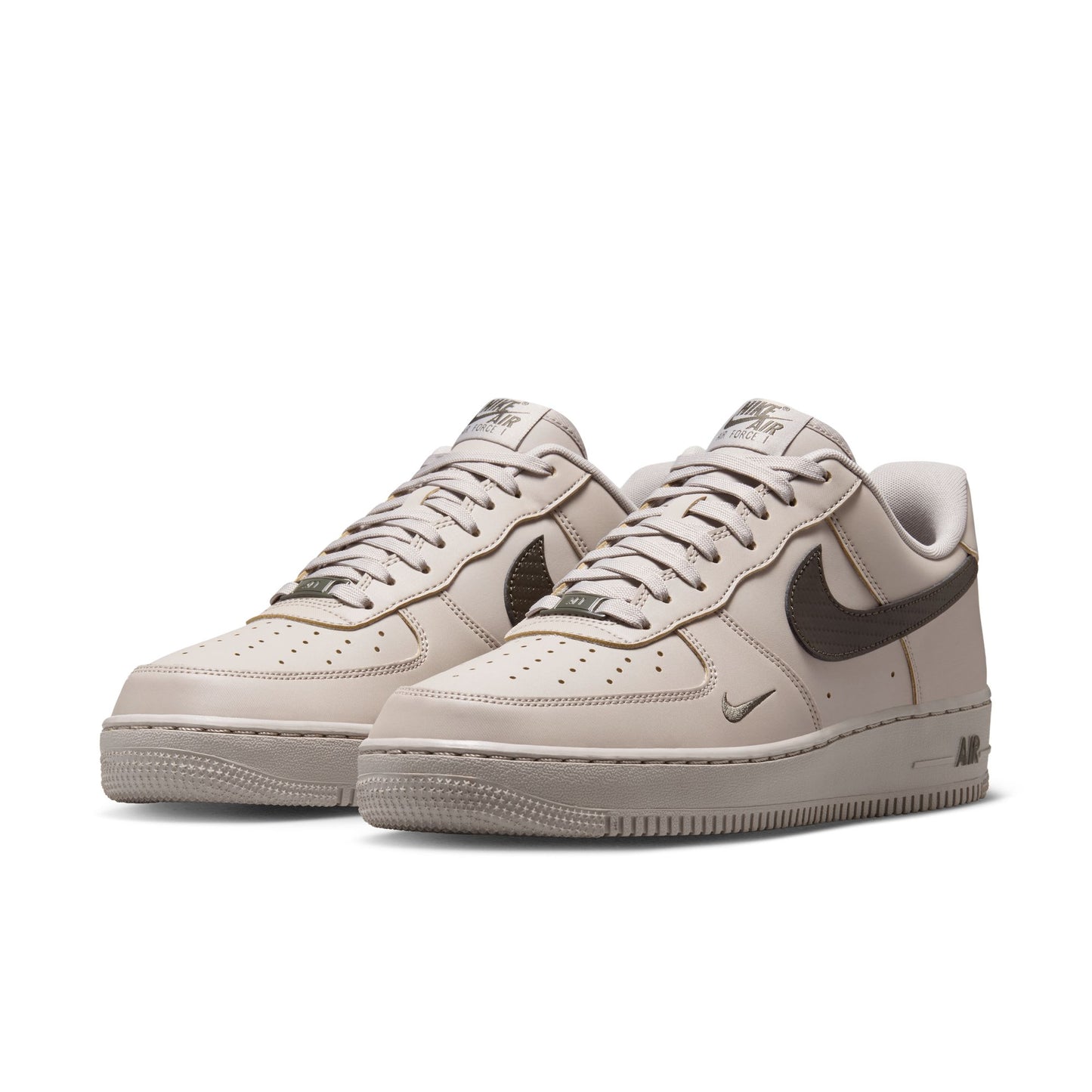[IV5732-002] Men's Nike Air Force 1 '07 'College Grey/Newsprint'