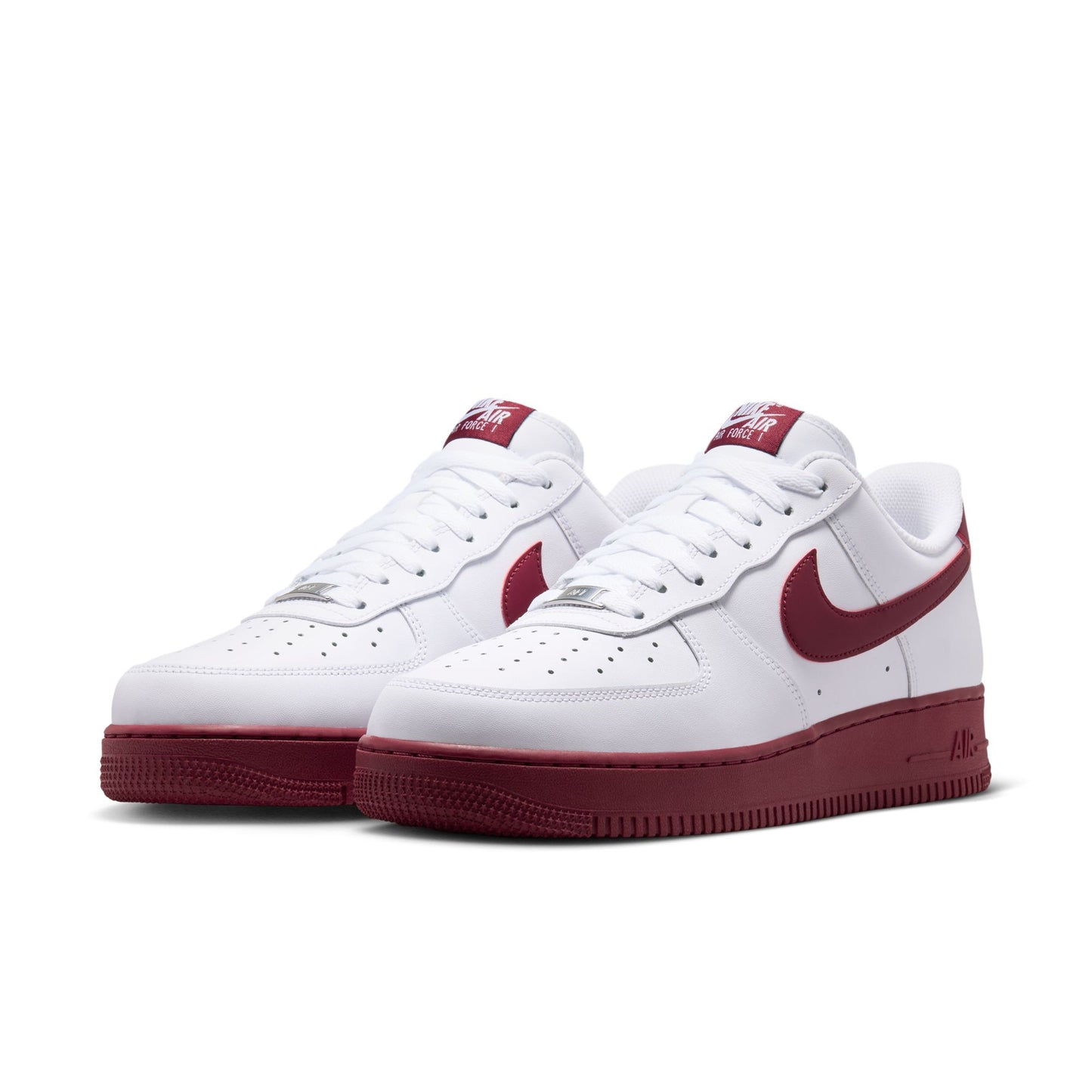 [FJ4146-131] Men's Nike Air Force 1 Low '07 'White/Team Red'