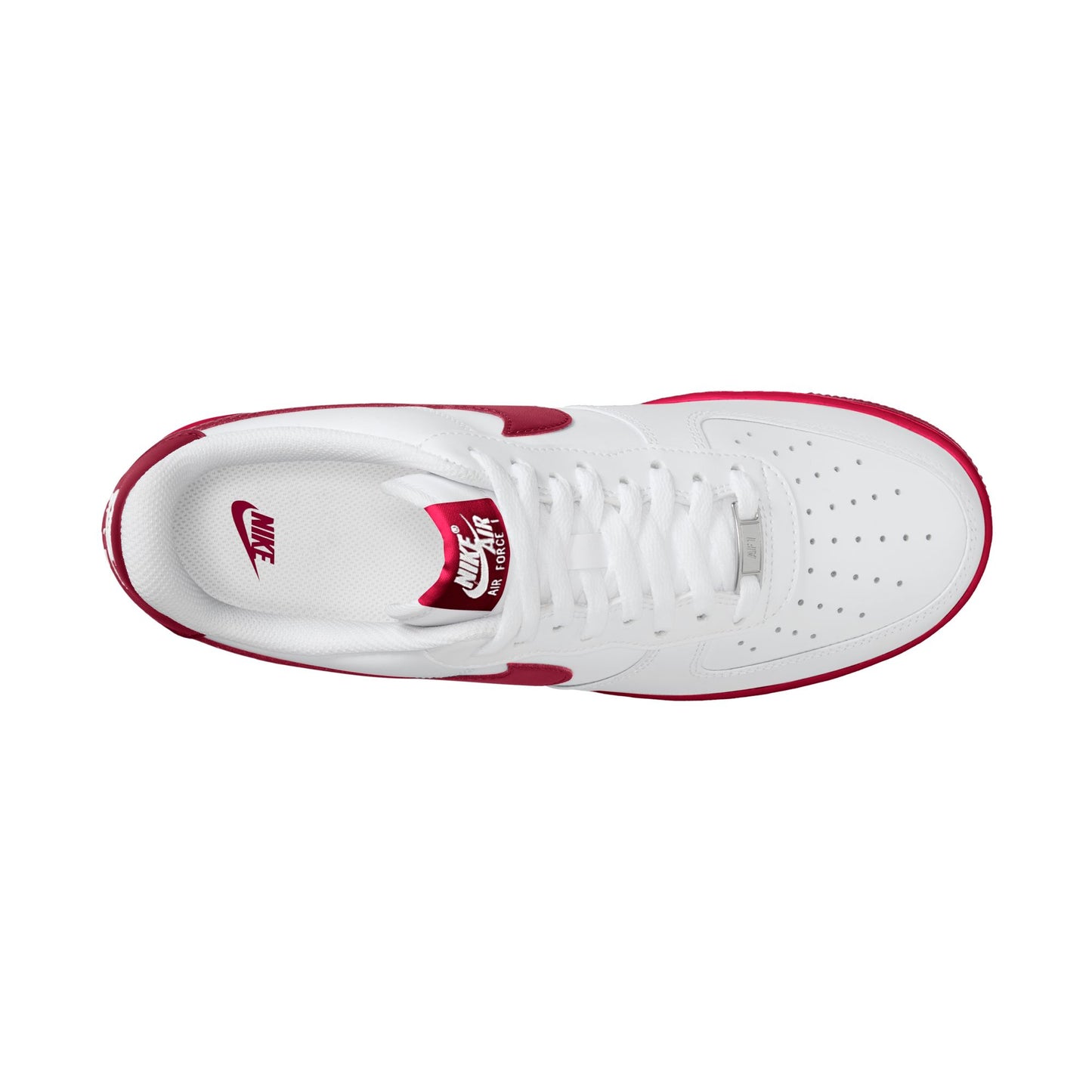 [FJ4146-131] Men's Nike Air Force 1 Low '07 'White/Team Red'