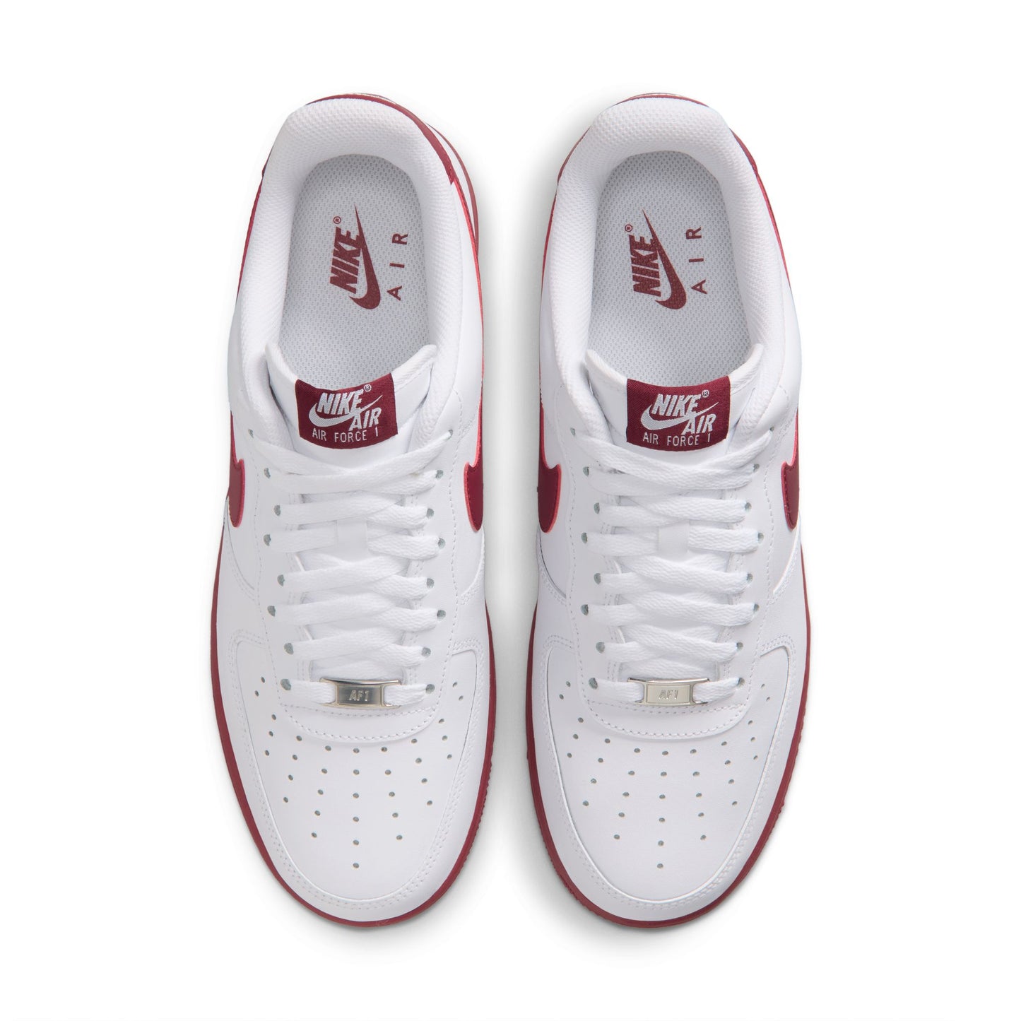 [FJ4146-131] Men's Nike Air Force 1 Low '07 'White/Team Red'