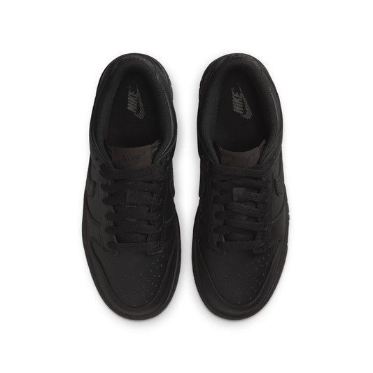 [FB9109-009] Grade School Nike Dunk Low 'Triple Black'