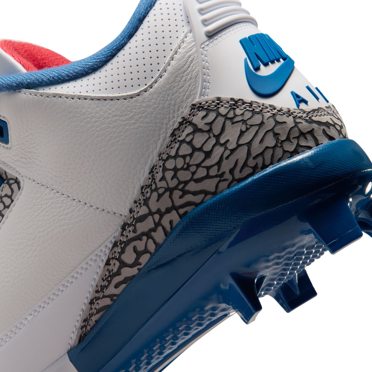 [FZ8627-101] Men's Jordan 3 Retro MCS Cleat 'True blue'
