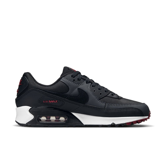 [DQ4071-001] Men's Nike Air Max 90 'Anthracite Team Red'