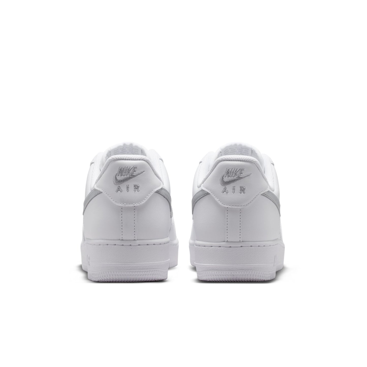 [FJ4146-134] Men's Nike Air Force 1 '07 'White Metallic Silver'
