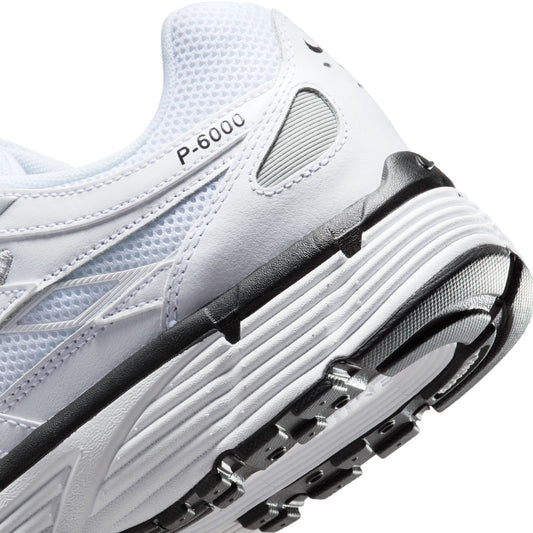 [CD6404-107] Men's Nike P-6000 'White/Metallic Silver'
