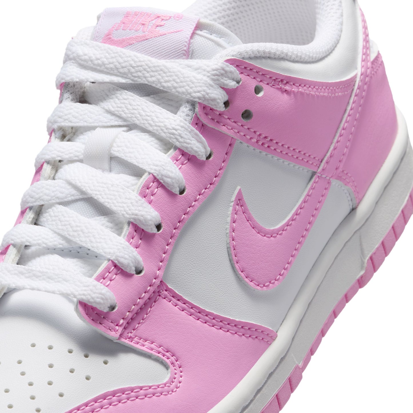 [IU7766-125] Grade School Nike Dunk Low 'Pink Rise'