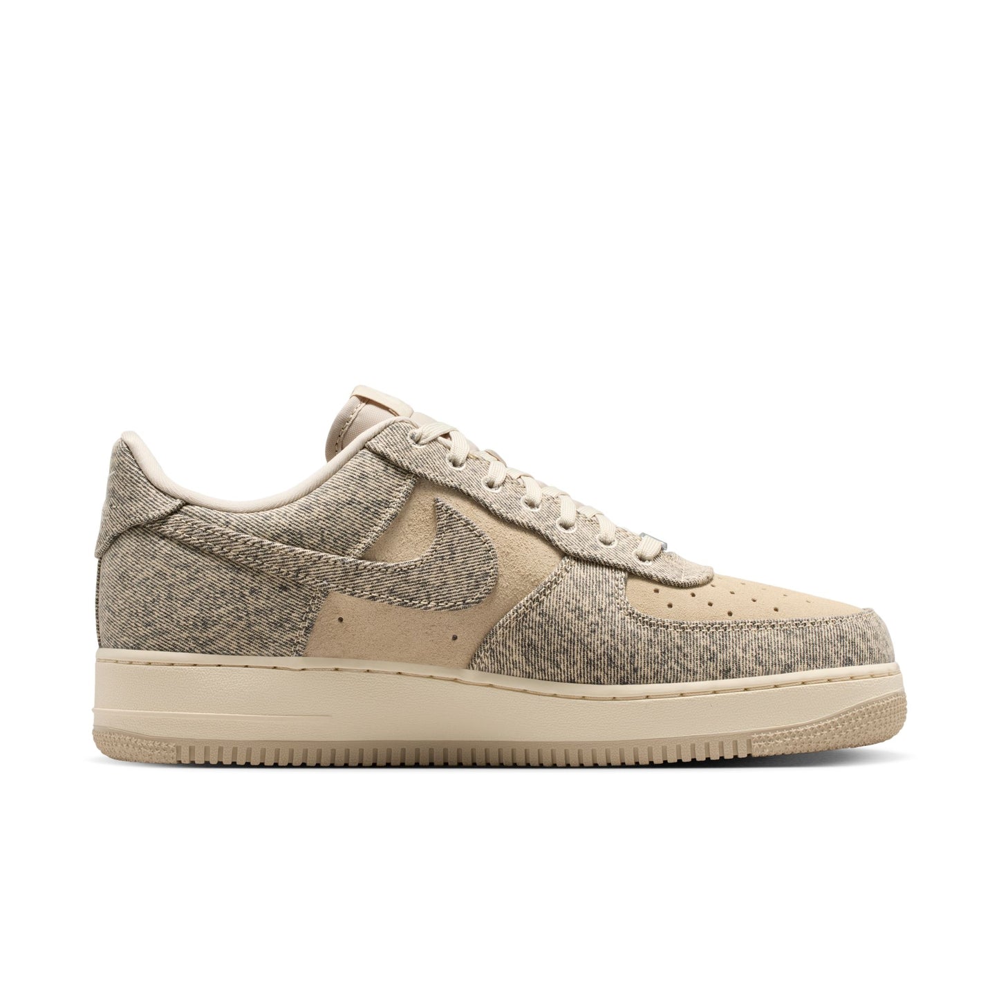 [IR0951-201] Men's Nike Air Force 1 '07 LV8 Denim 'Desert Khaki'