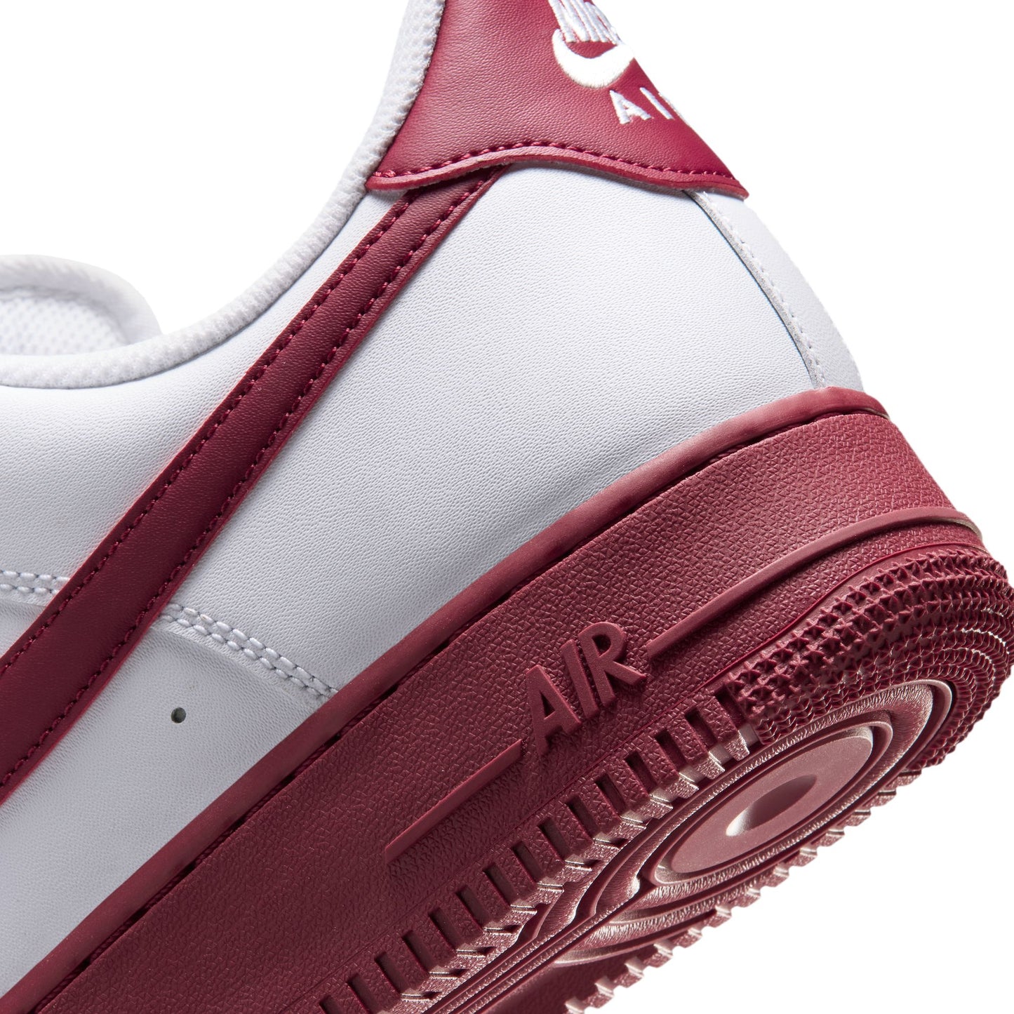 [FJ4146-131] Men's Nike Air Force 1 Low '07 'White/Team Red'