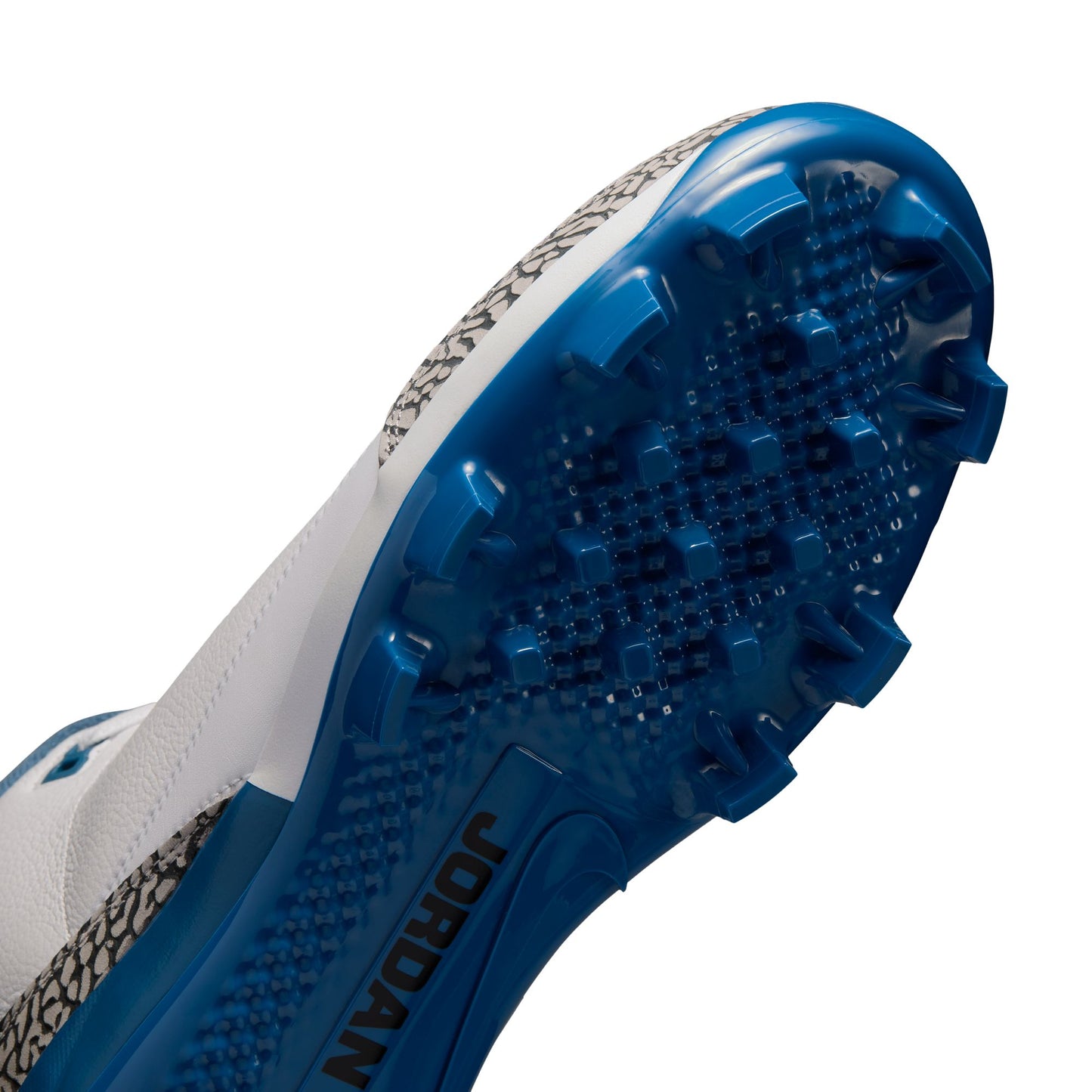 [FZ8627-101] Men's Jordan 3 Retro MCS Cleat 'True blue'