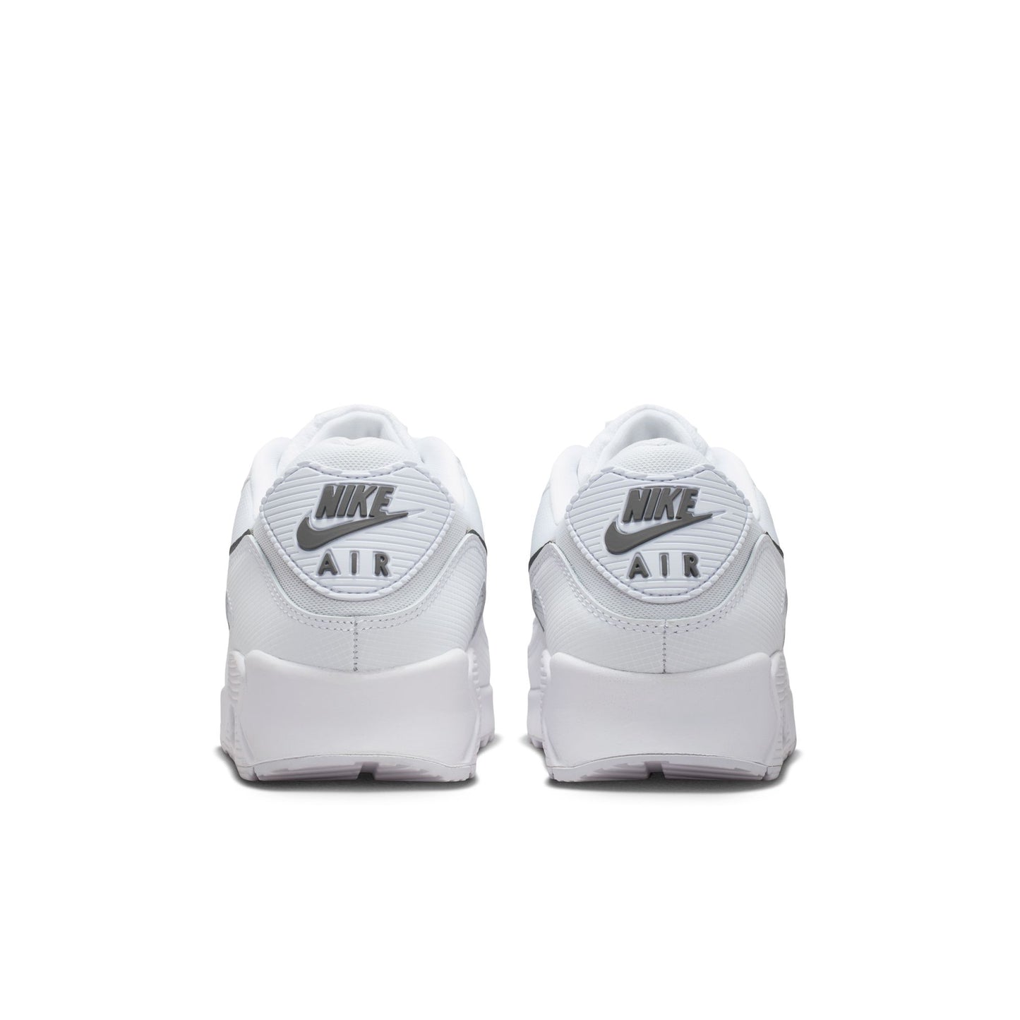 [IM9616-100] Men's Nike Air Max 90 'White/Grey'
