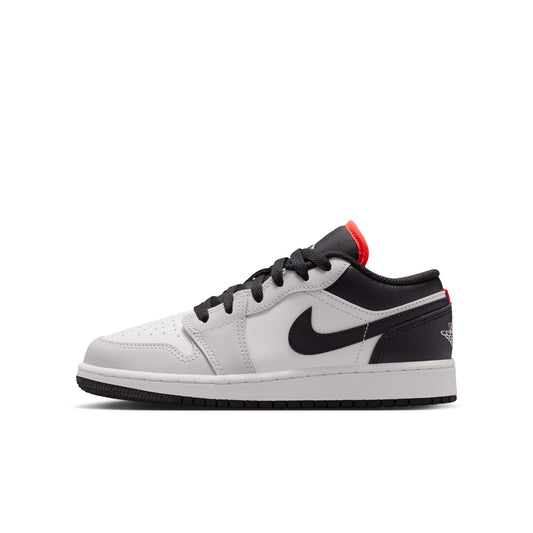 [553558-045] Grade School Air Jordan 1 Low 'Neutral Grey Infrared'