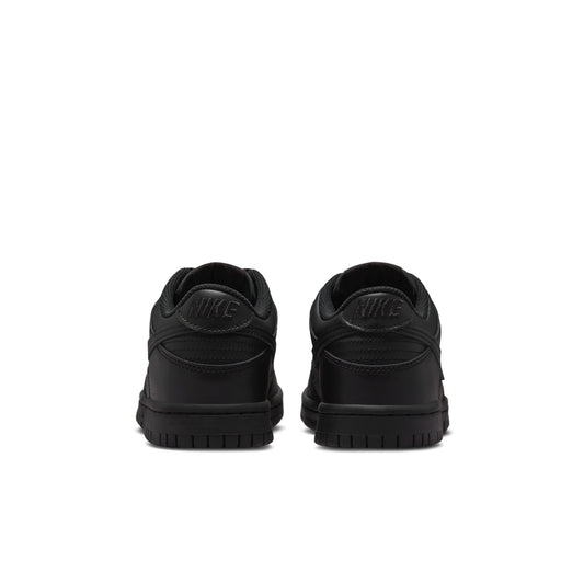 [FB9109-009] Grade School Nike Dunk Low 'Triple Black'